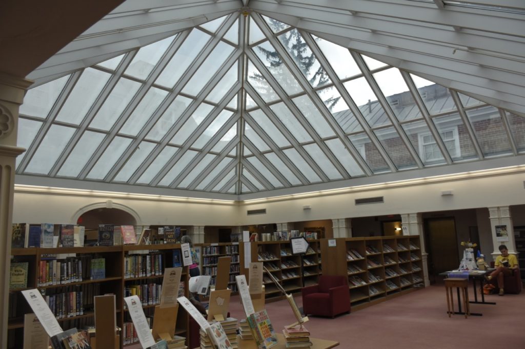 Jones Library Atrium
