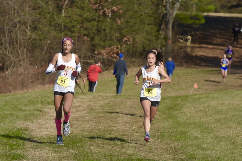 PHOTOS OF THE WEEK. AMHERST GIRLS XC WINS THIRD STRAIGHT WMASS TITLE