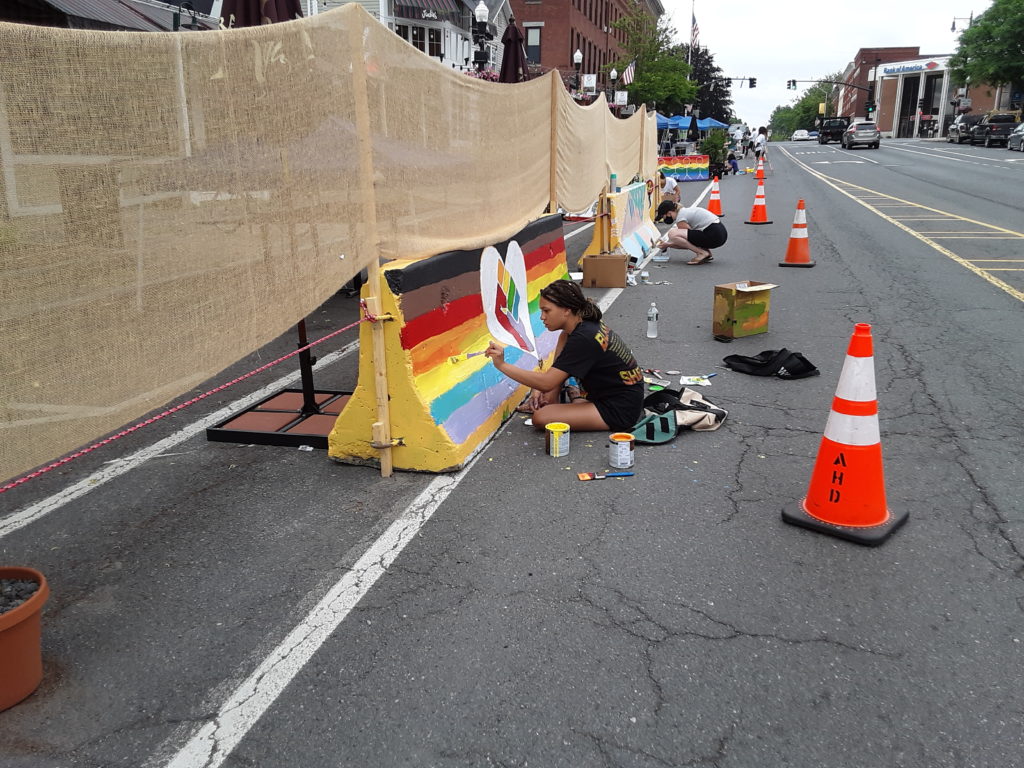 DOWNTOWN barriers