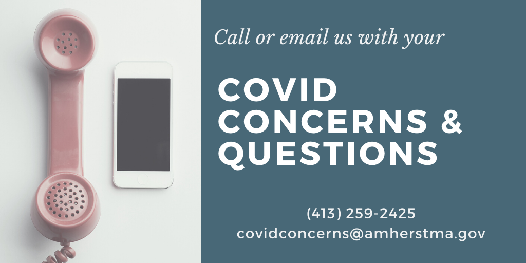 Amherst COVID Concerns
