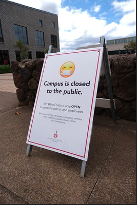 campus closed covid-19