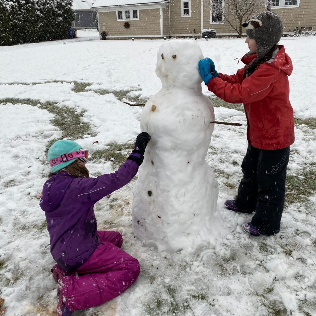 snow play