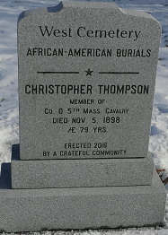 african American Gravestone West cemetary