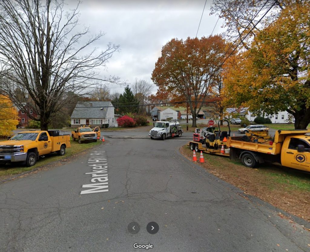 Market Hill Road at Henry Street