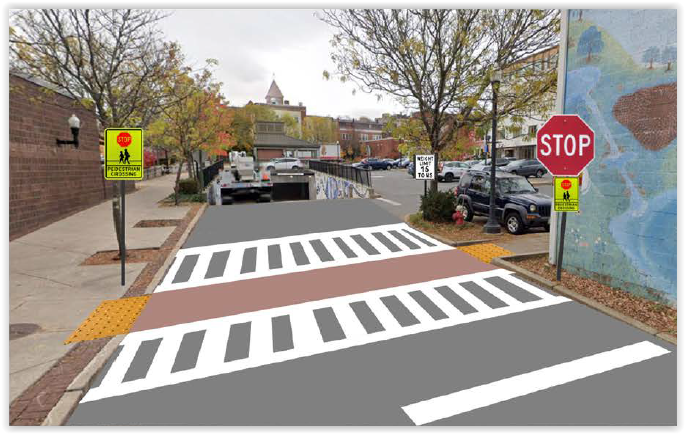 Crosswalk Bangs Center
