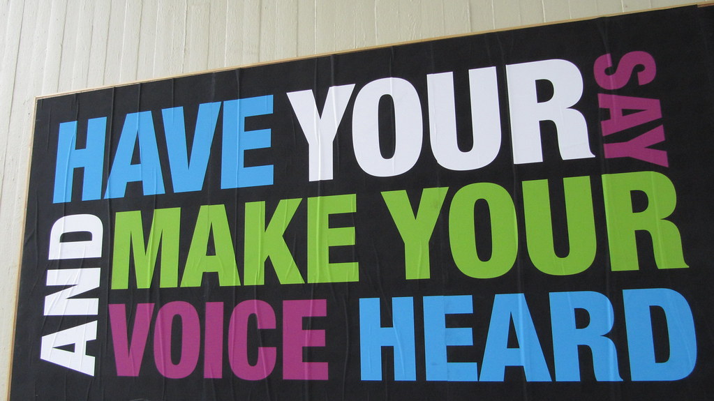 speak up