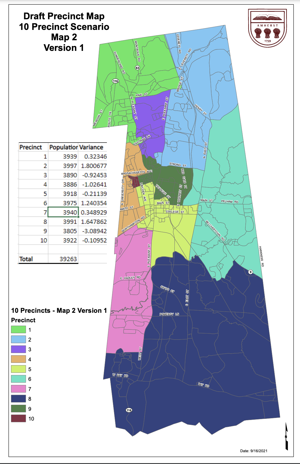 District maps