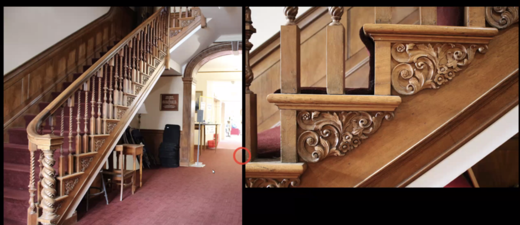 Jones Library Stairway