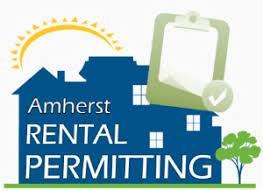 amherst rental permit