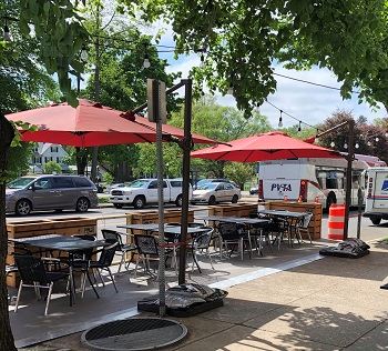 parklets outdoor dining