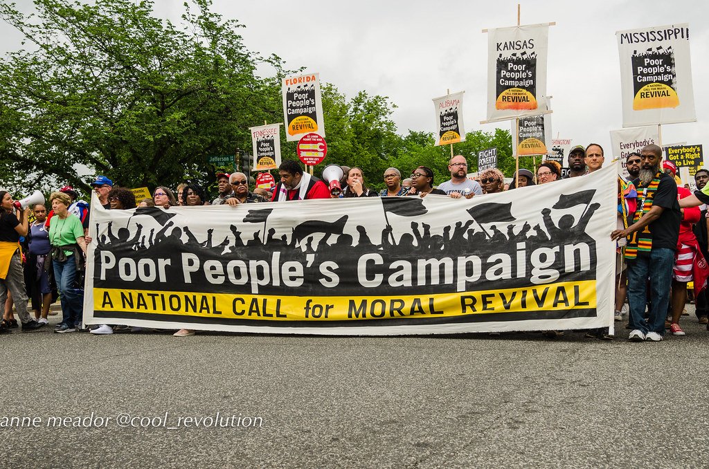 poor people's campaign. protest
