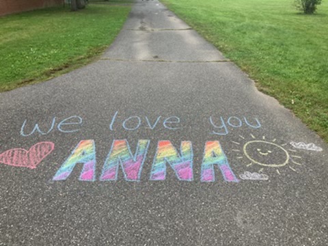 Chalk Drawing Anna Burns