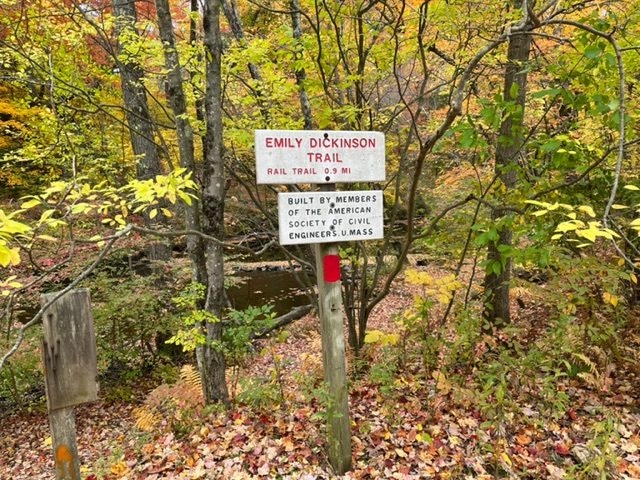 Ribbon Cutting For Improved Emily Dickinson Trail Set For Saturday, October 15 At 10 A.M.