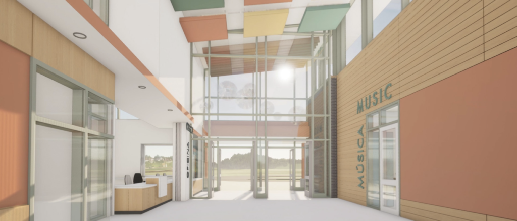 New Fort river school