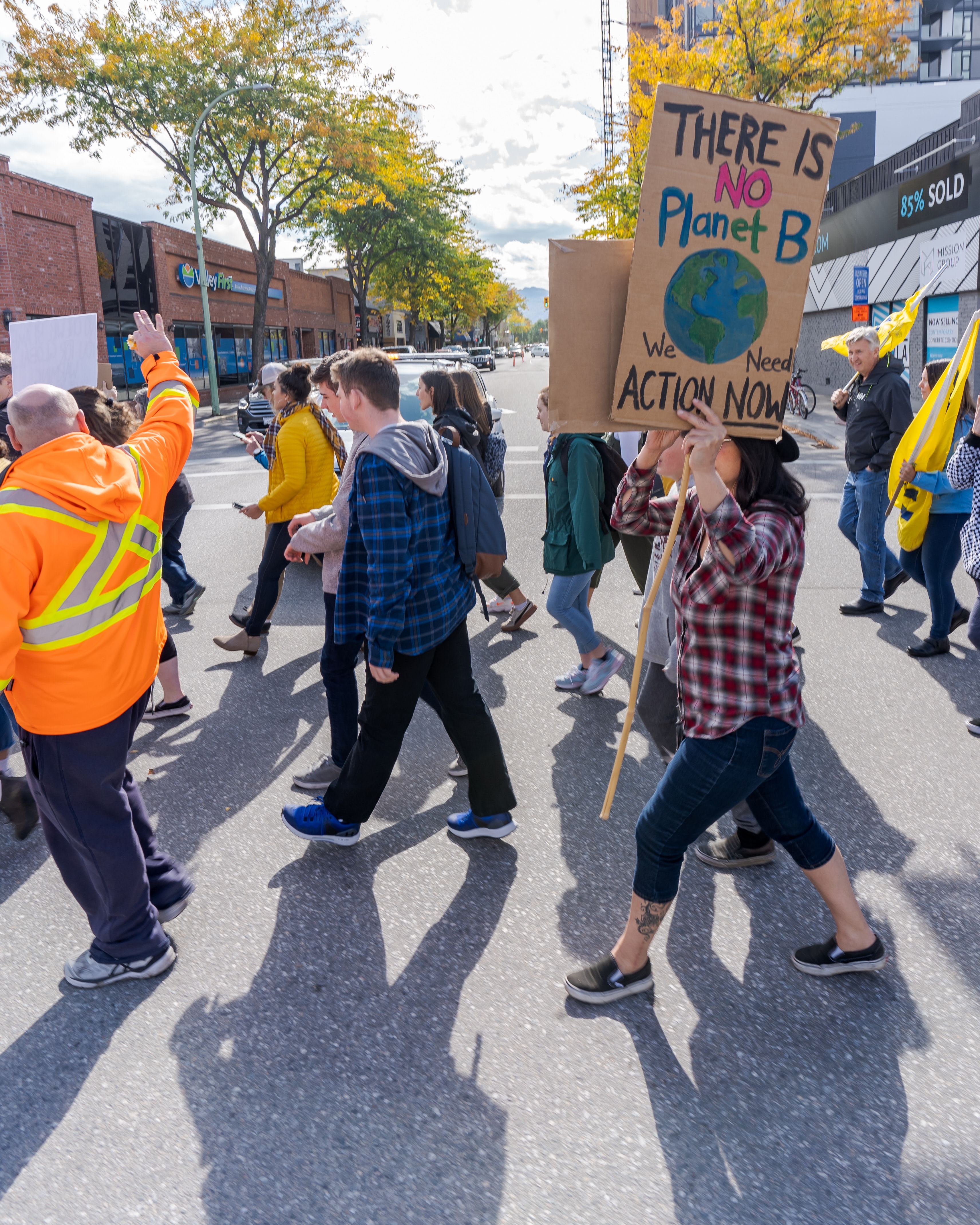 climate action, no planet B