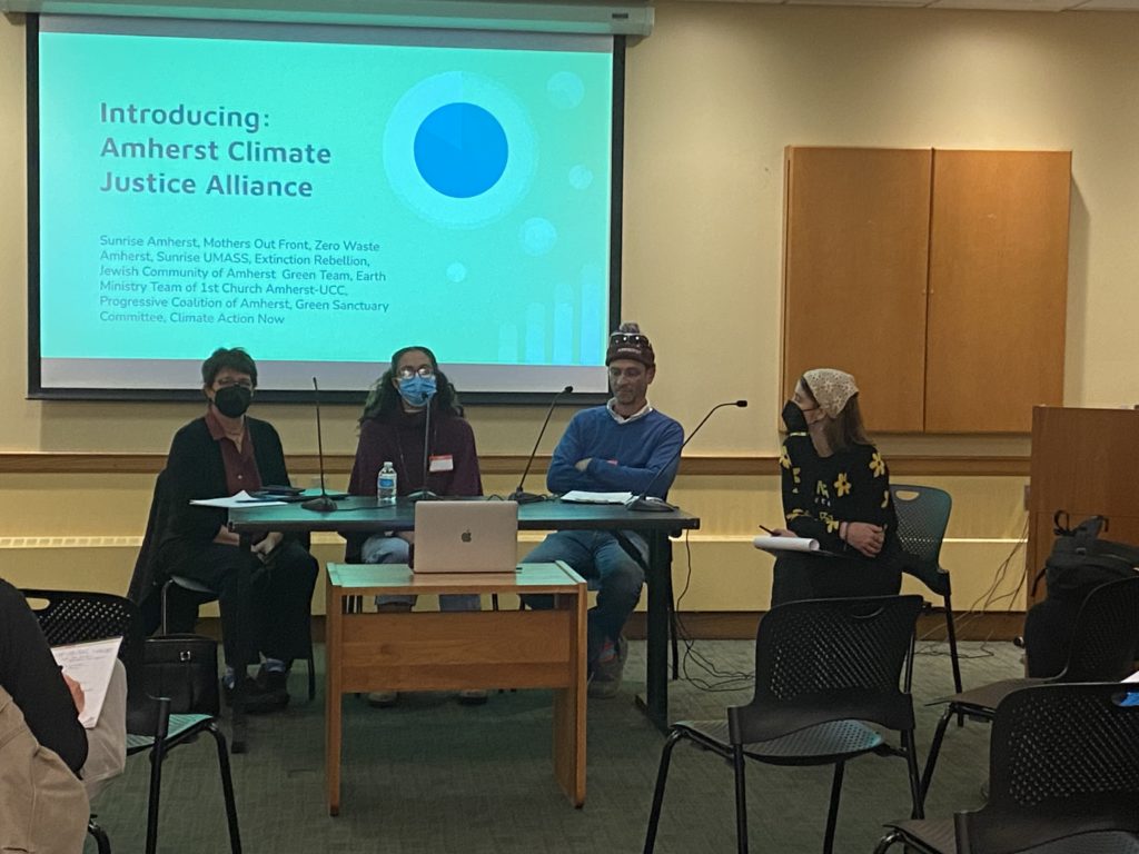 Amherst Climate Justice Alliance: Every Town Government Decision Must Be Viewed Through A Climate Lens
