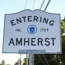 entering Amherst