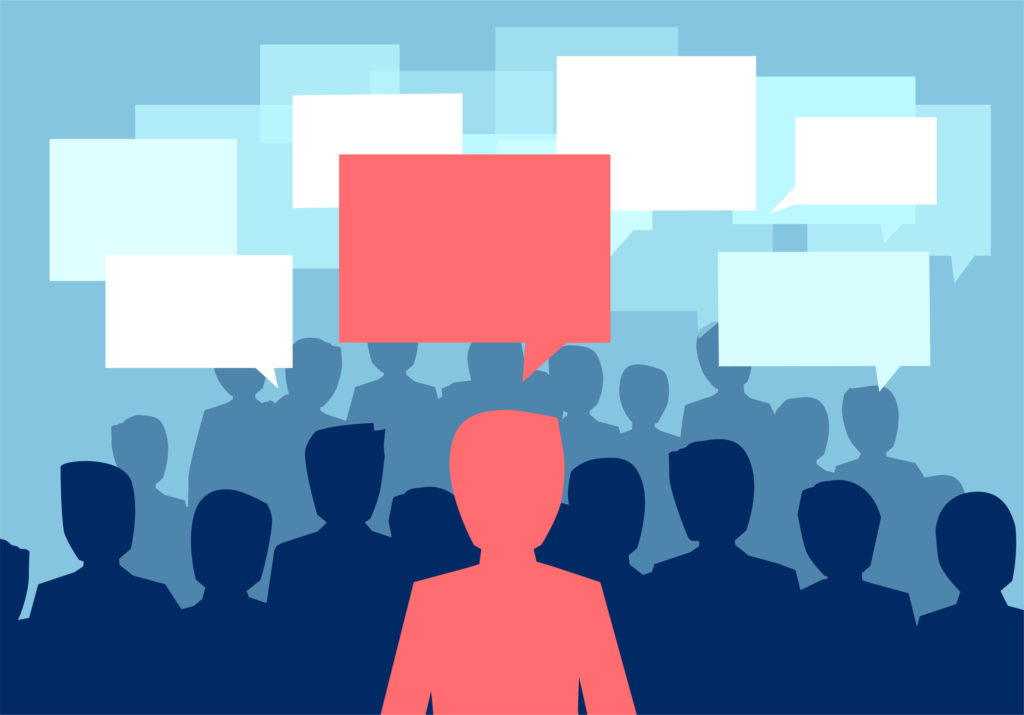 speak up, public comment, crowd