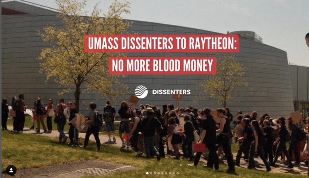 Letter: In Support Of The Dissenters – Students Against Military Contracts