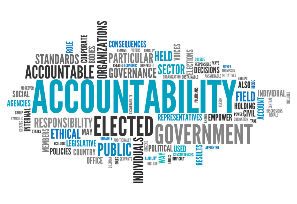 Word Cloud "Accountability"