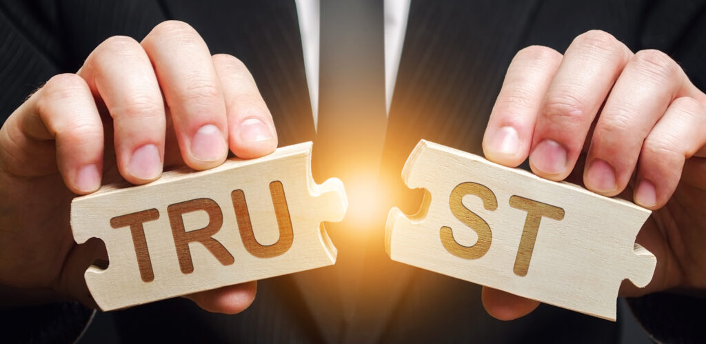 trust. transparency