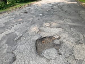 S Lincoln roadway