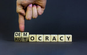 democracy.  autocracy