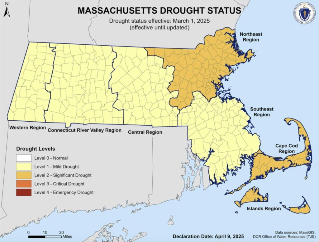 Town Implements Water Use Restrictions in Response to Mild Drought ...