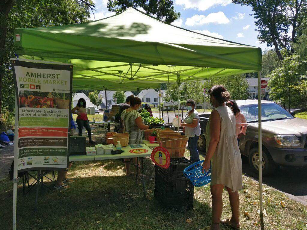 vegetables. produce. Amherst Mobile Market