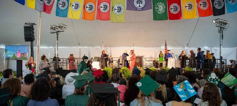 Hampshire College Commencement Celebrates Graduates Who Continue to Push Back