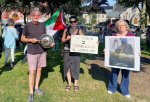 Amherst “Pots & Pans Protest” Calls Attention to Starvation in Gaza