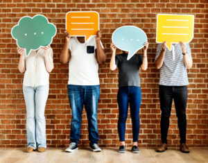 Public comment, People,Holding,Speech,Bubble,Icons