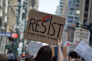 protest, resist