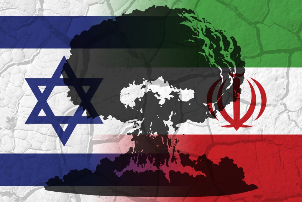 A,Mushroom,Cloud,Symbolizes,Conflict,And,War,Between,Nations,Like