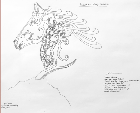 Opinion: Sculpture for North Amherst Library Languishes in Committee