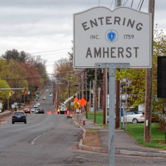 Entering Amherst