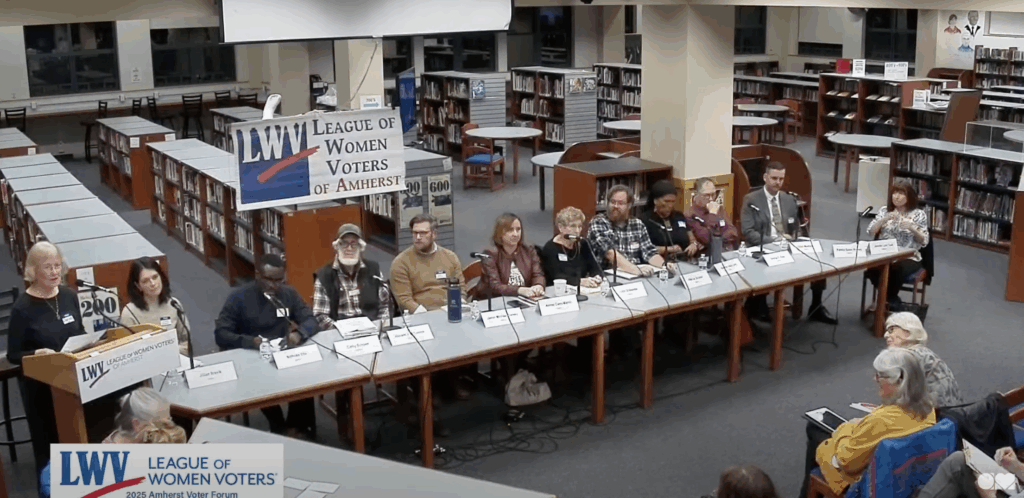 District Candidates for Town Council Share their Hopes for the Town at League of Women Voters Forum