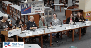 School Committee Candidates Focus on Budget Shortfalls at League of Women Voters Forum