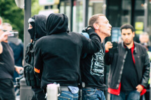 police, arrest (ICE) - Origin - Reims France