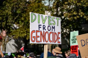 protest, divest, palestine, gaza