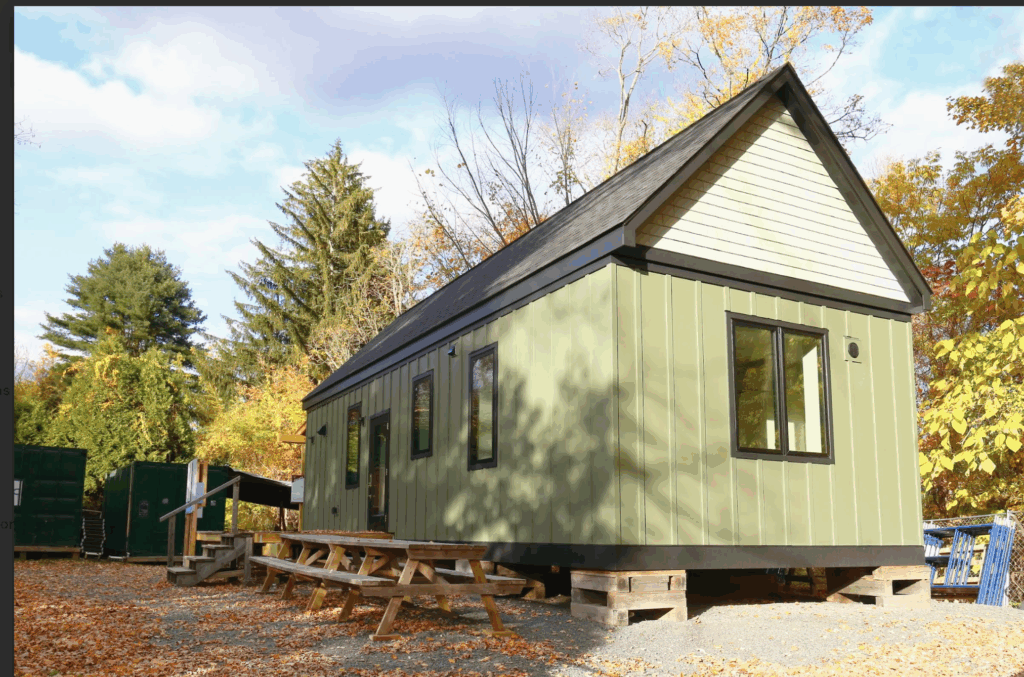 Photo of the Week: UMass Design Build Small House