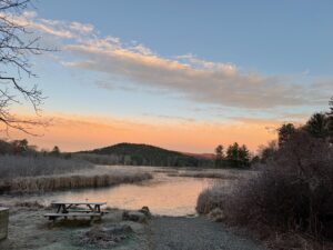 Photo of the Week: Leverett Pond on a Frosty Morning