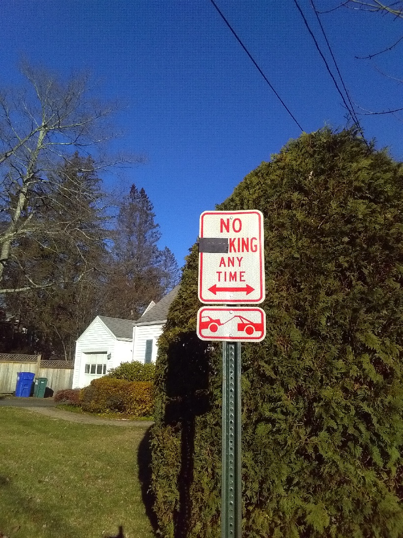 Photo of the Week: No King at Any Time