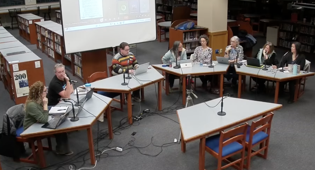 School Committee Discusses FY27 Budget Draft and Possible Time Change for School Day Start