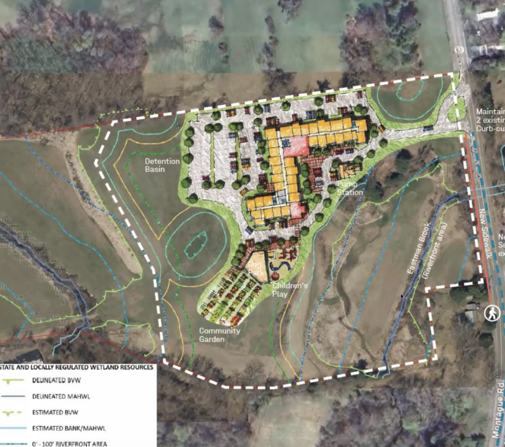 Beacon Presents Plan for a Multi-Generational Housing Development in North Amherst.