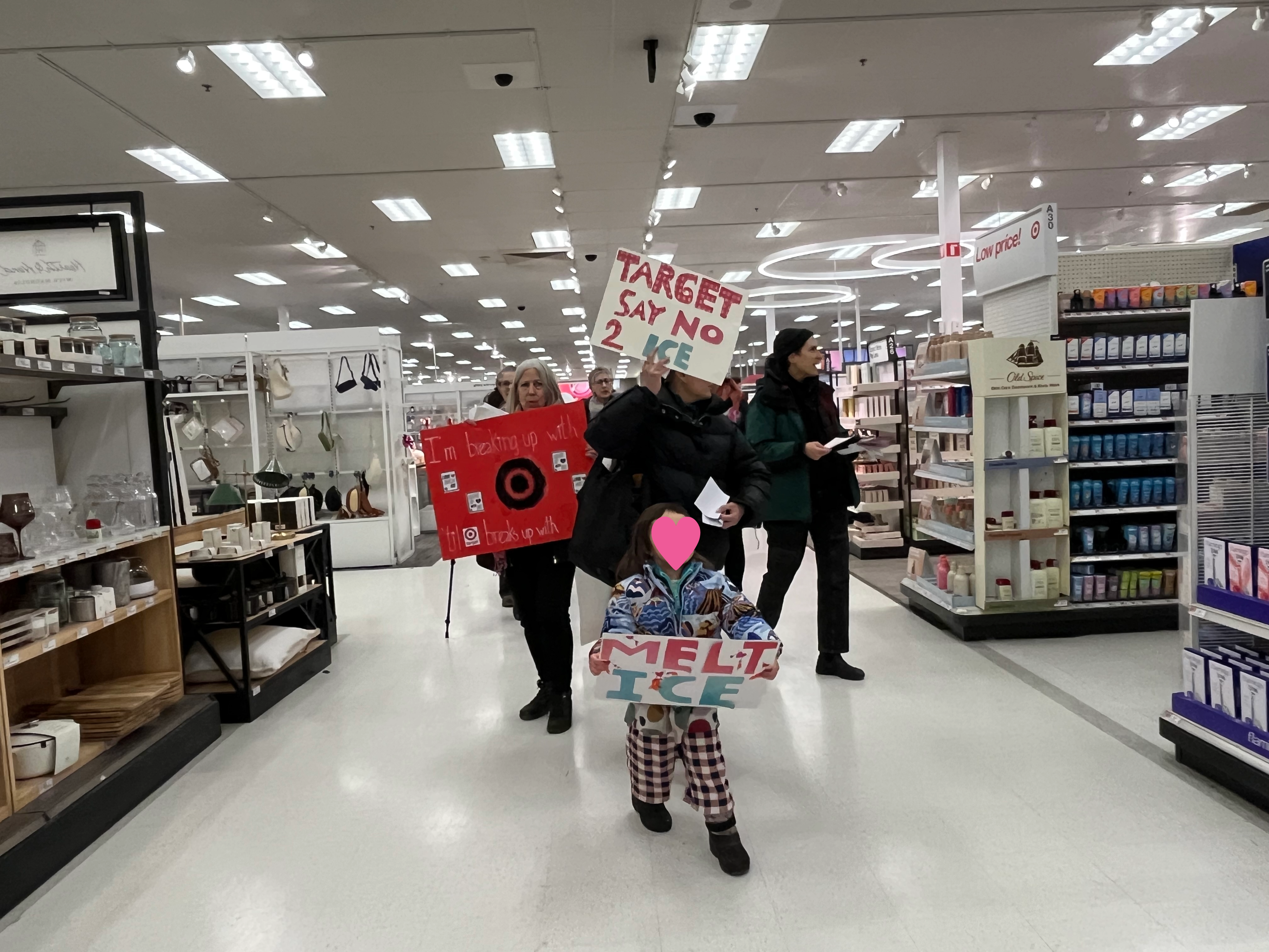 Local Residents Protest Target’s Collaboration with ICE - Amherst Indy