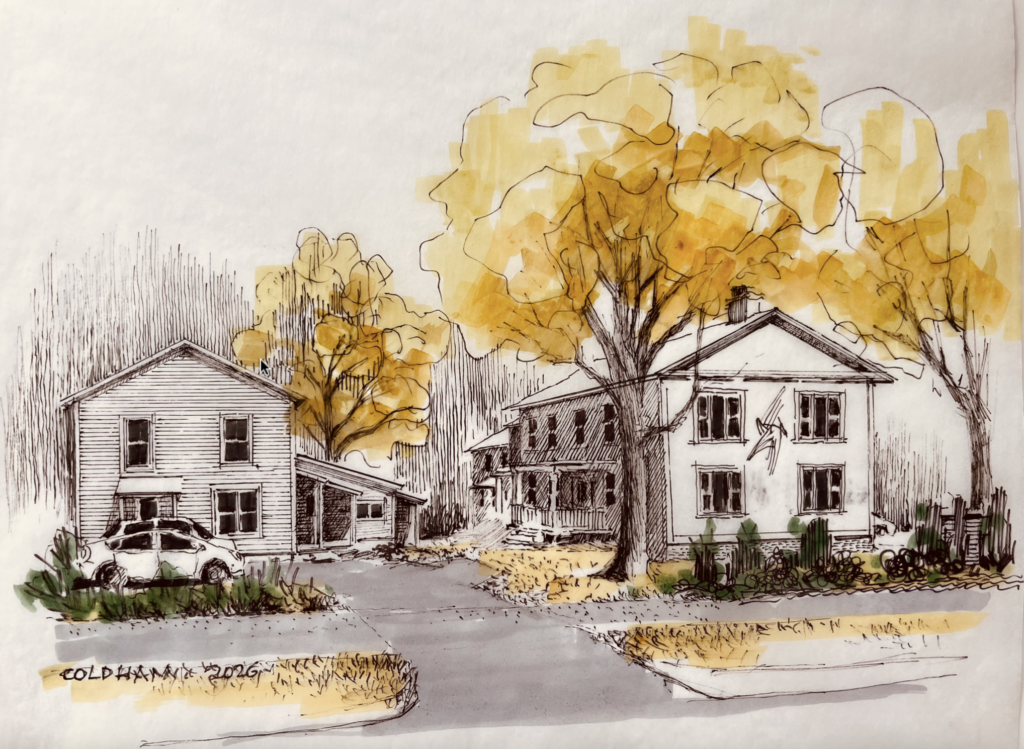 Historical Commission Approves Demolishing Rear of 174 Amity for Construction of Affordable Townhouses