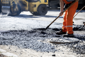 road repair,  construction