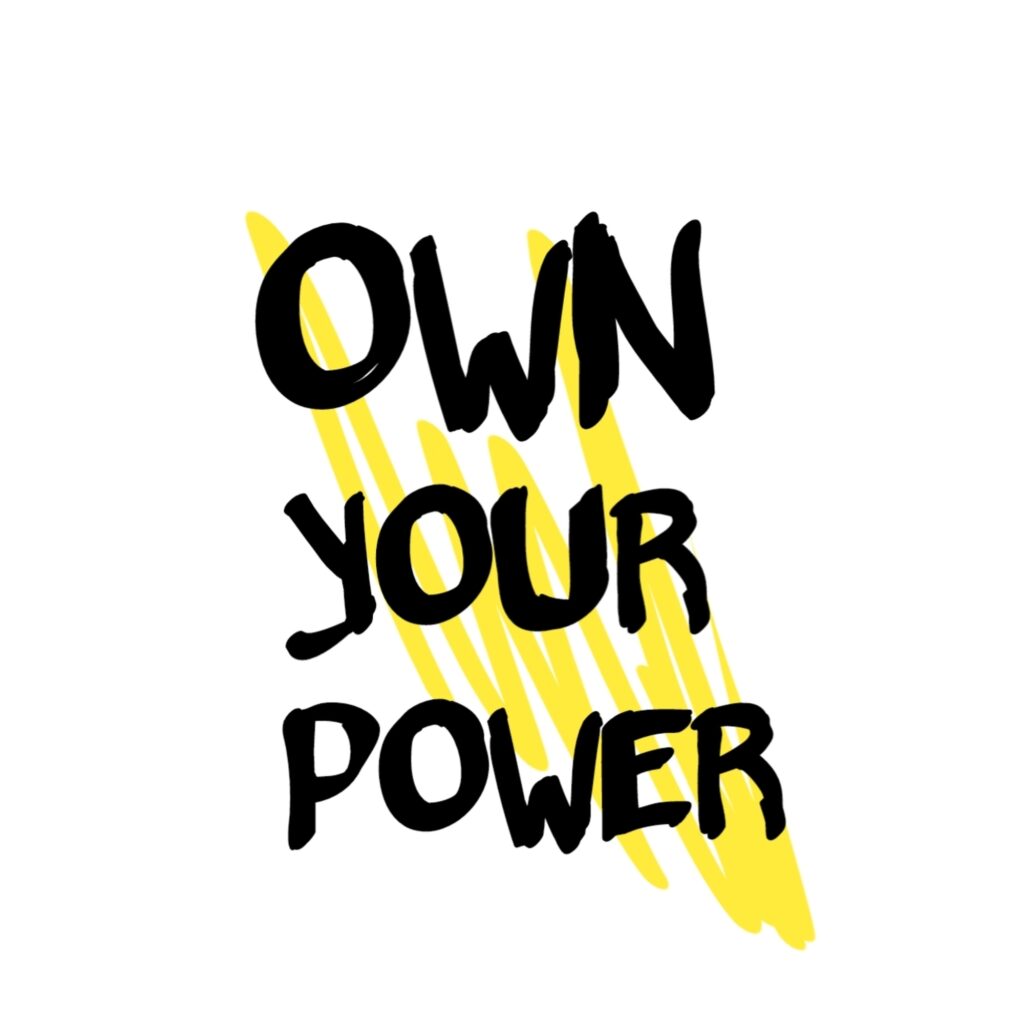 Own,Your,Power,Illustration,Represents,Empowerment.,Used,For,Motivation,,Self