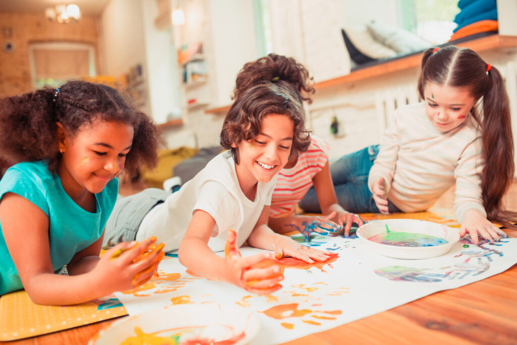 children,  play, art,